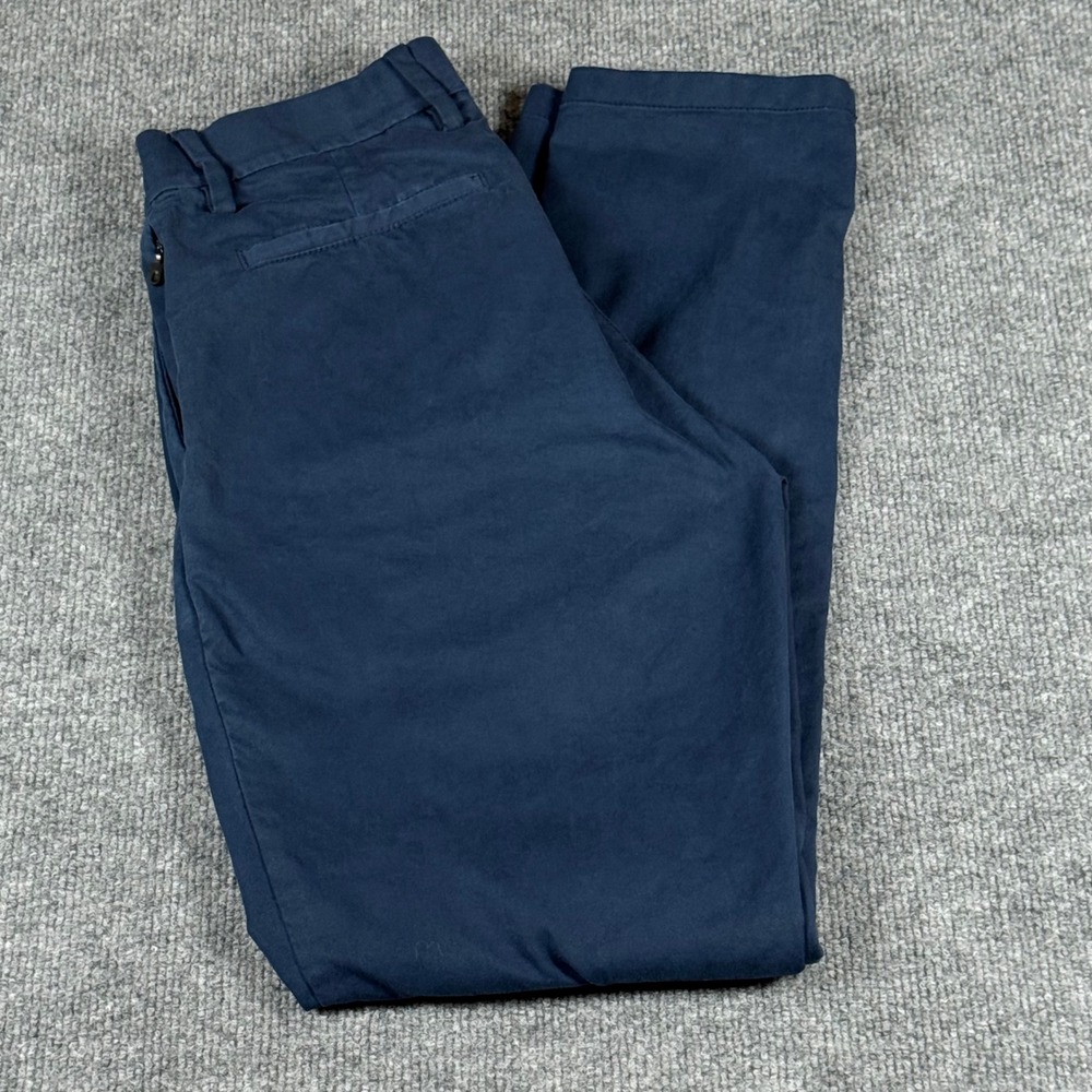 Old Navy Ultimate Tech Athletic Chino Pants Built-In Flex Navy Captain 28x30